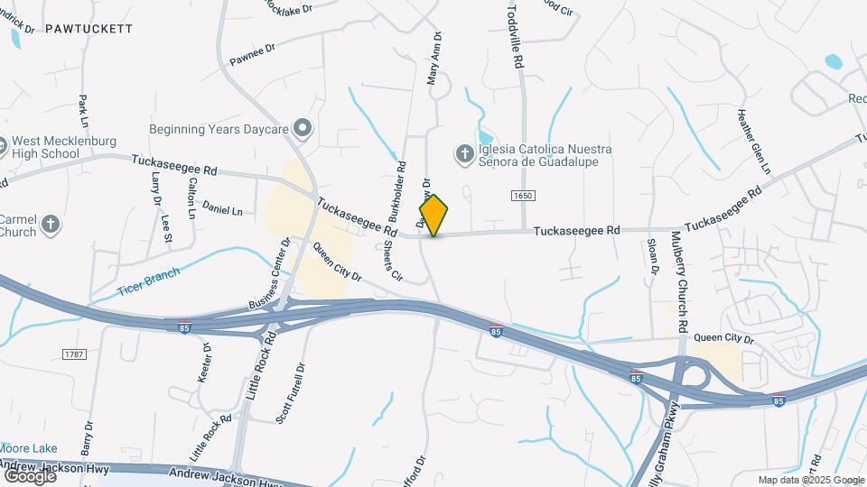 6319 Tuckaseegee Rd Mapa y Detalles de la Ubicación