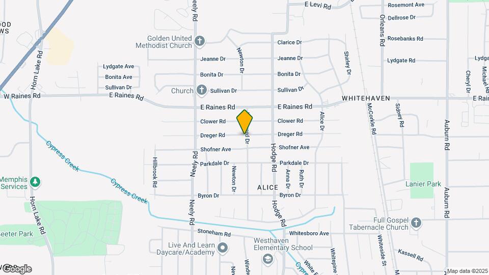 353 Dreger Rd Map and Location Details
