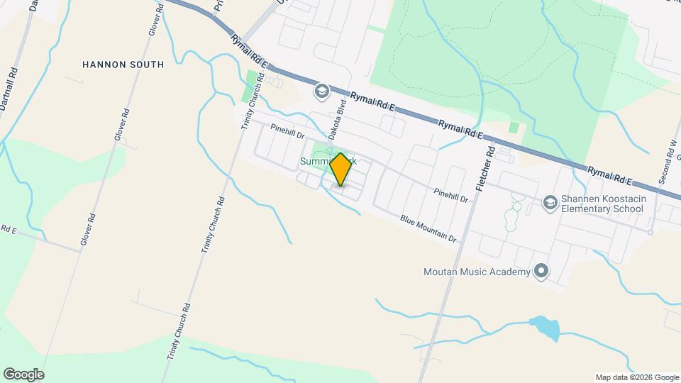 54 Geranium Ave Map and Location Details