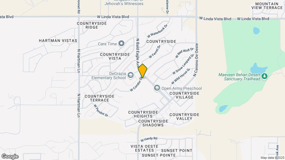 4979 W Condor Dr Map and Location Details