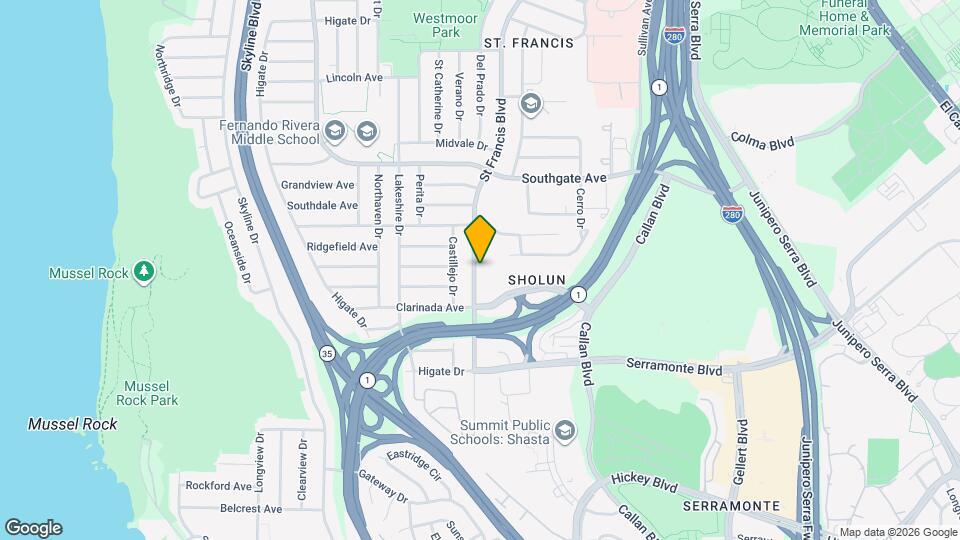 653 St Francis Blvd Map and Location Details