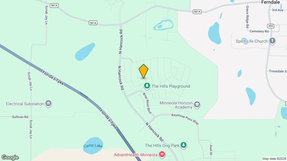 2293 Treasure Hill St Map and Location Details