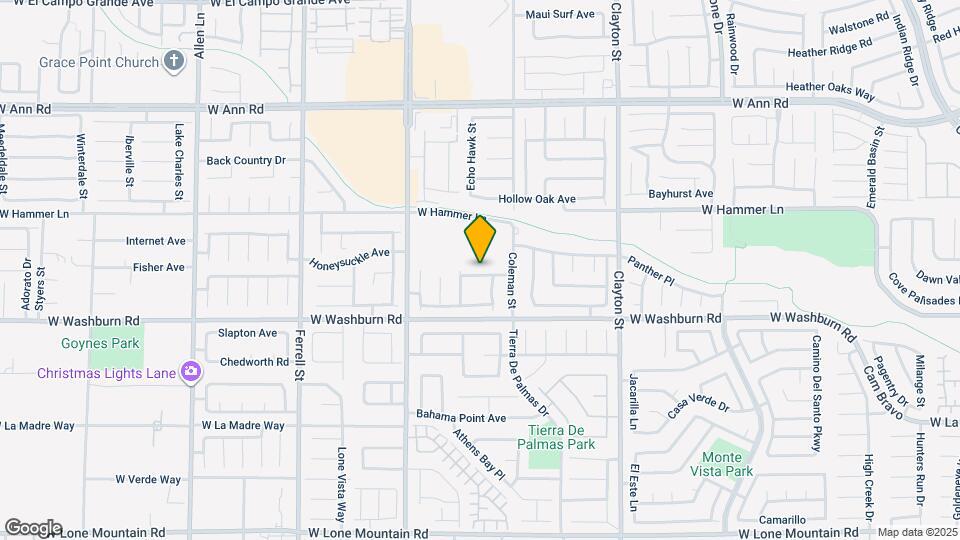 2510 Roaring Lion Ave Map and Location Details