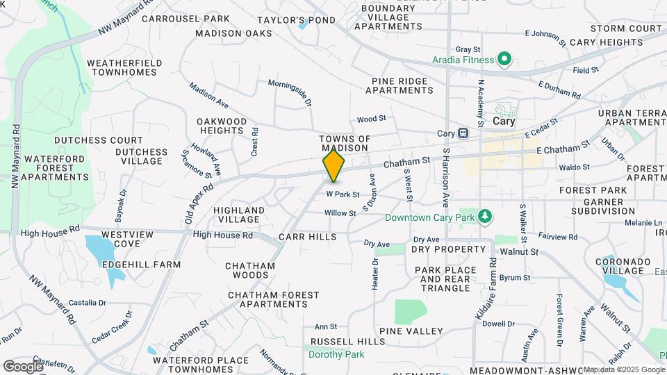 428 W Park St Map and Location Details