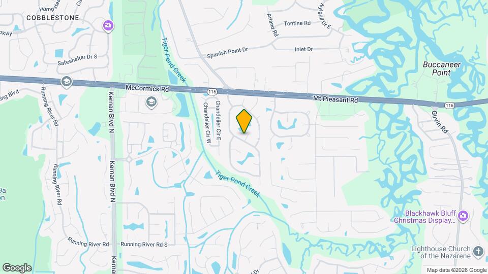 1704 Bristlecone Pine Pl Map and Location Details