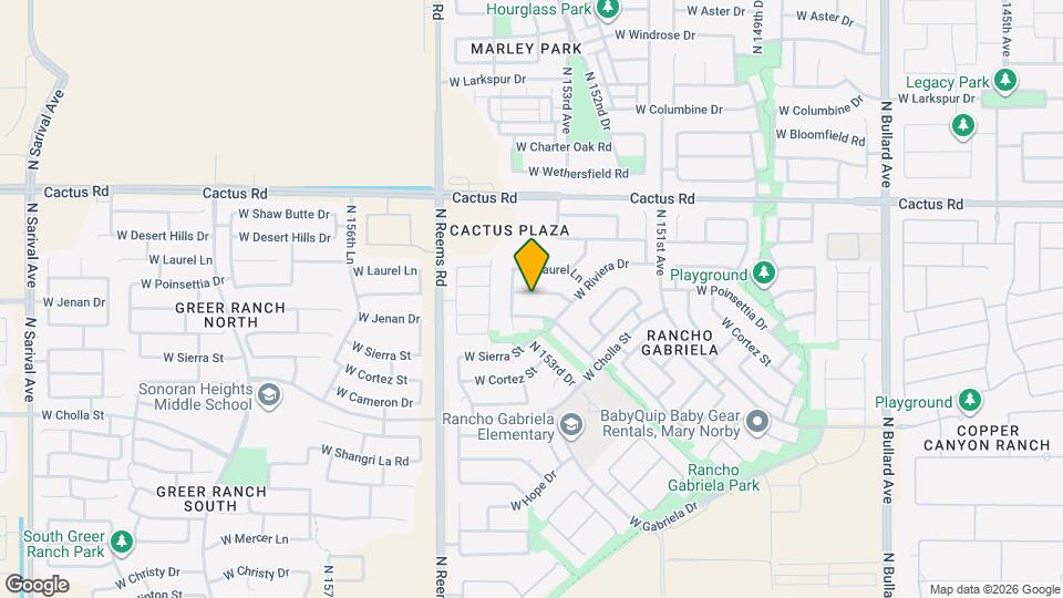 15337 W Poinsettia Dr Map and Location Details