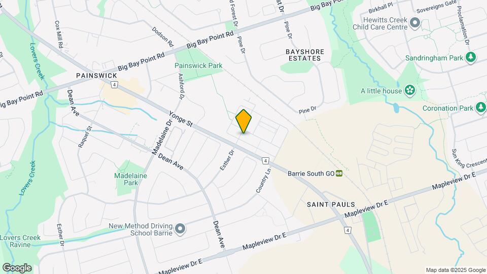 88 Fairlane Ave Map and Location Details