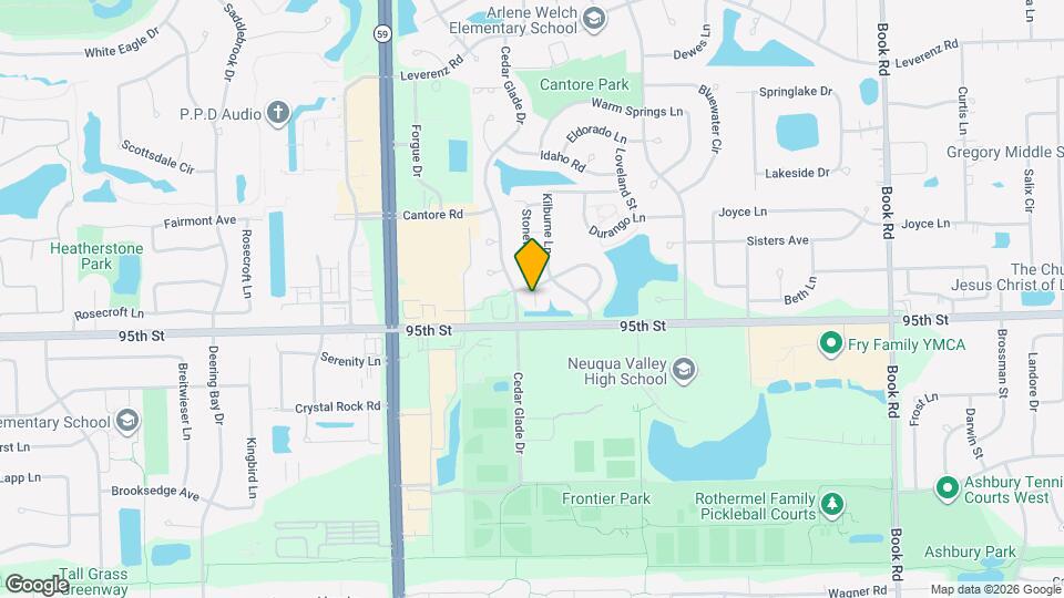 2734 Rockport Ln Map and Location Details