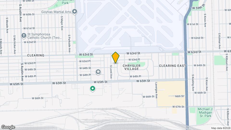 6350 S Lockwood Ave Map and Location Details