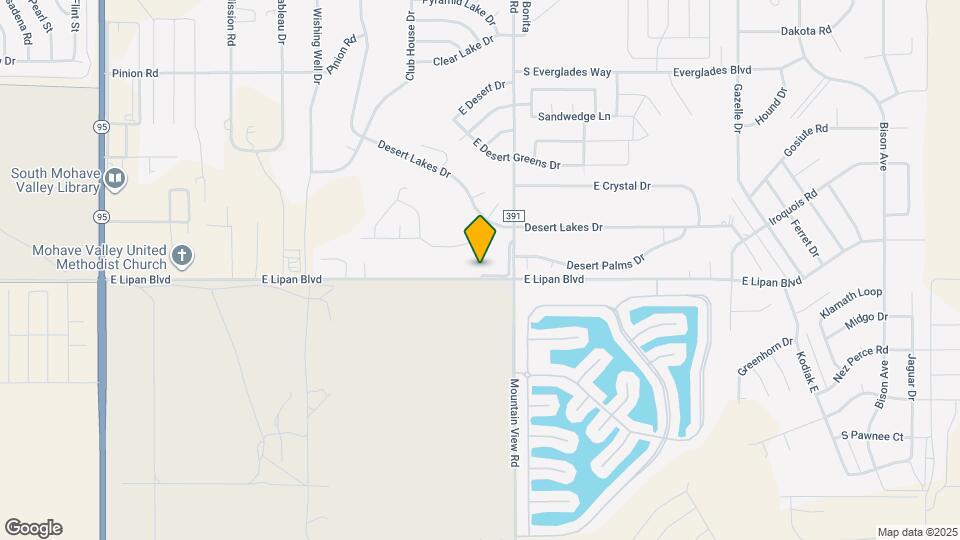 1961 E Lipan Blvd Map and Location Details