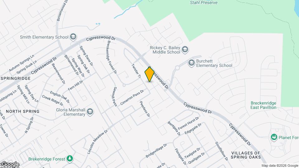 23519 Azalea Hill Trail Map and Location Details