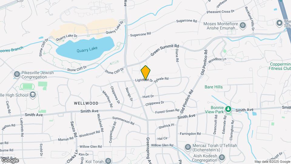 2421 Lightfoot Dr Map and Location Details