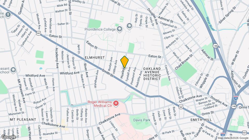 51 Huxley Ave Map and Location Details