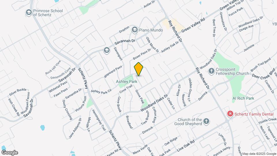 2558 Ashley Oak Dr Map and Location Details