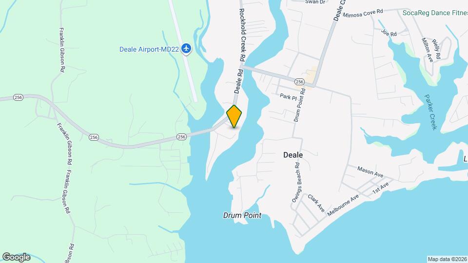 455 Deale Rd Map and Location Details