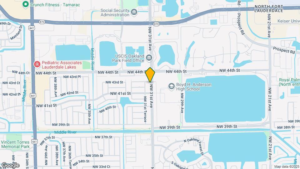 4261 NW 31st Ave Mapa y Detalles de la Ubicación