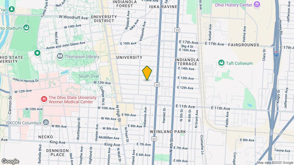 162-168 E 12th Ave Mapa y Detalles de la Ubicación