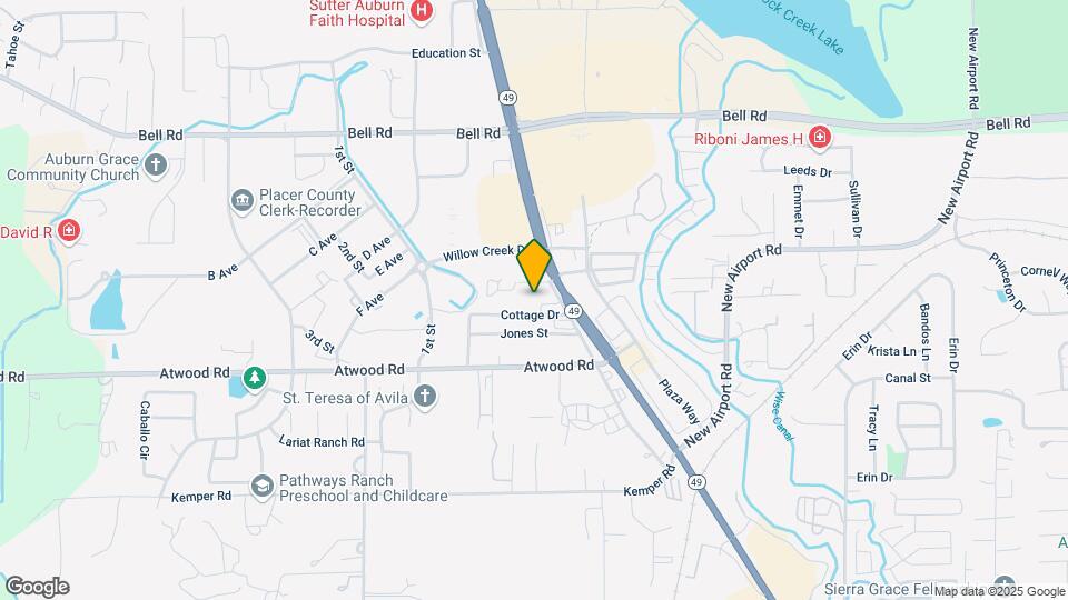 2445 Grass Valley Hwy Map and Location Details