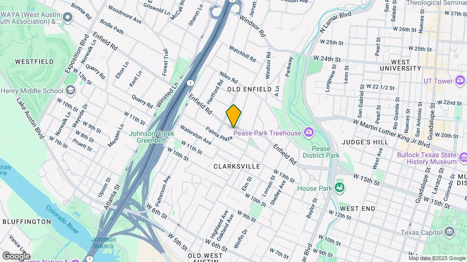 1615 Enfield Rd Map and Location Details