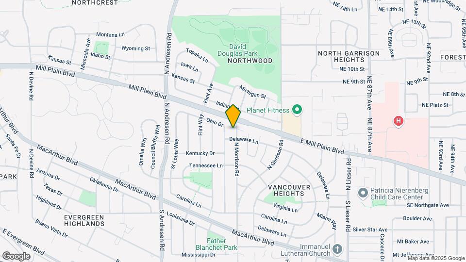 514 N Morrison Rd Map and Location Details