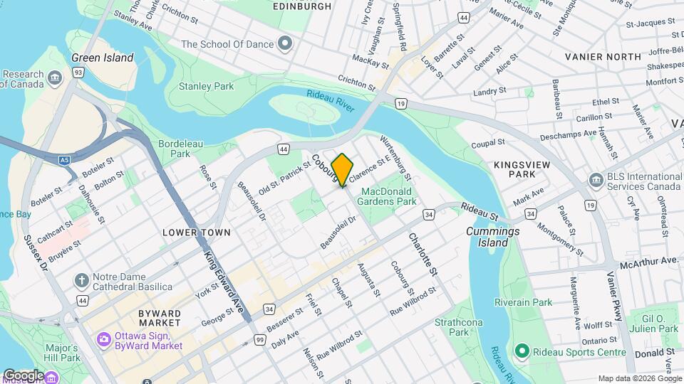 60 Cobourg St Map and Location Details