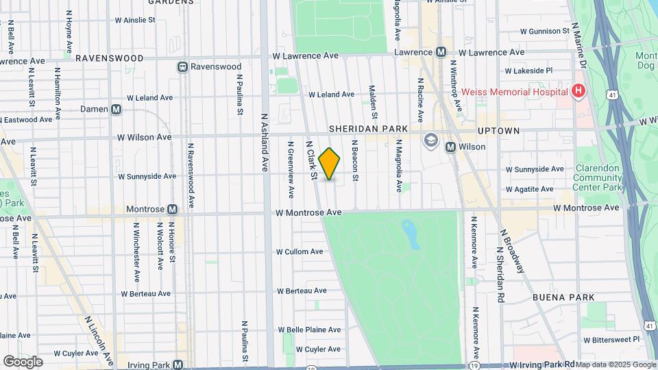 4440 N Dover St, Unit 2C Map and Location Details