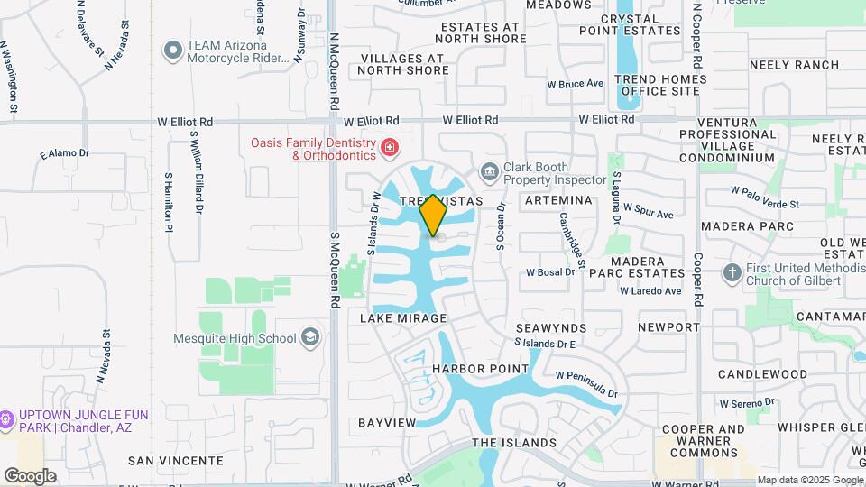 1425 W Coral Reef Dr Map and Location Details