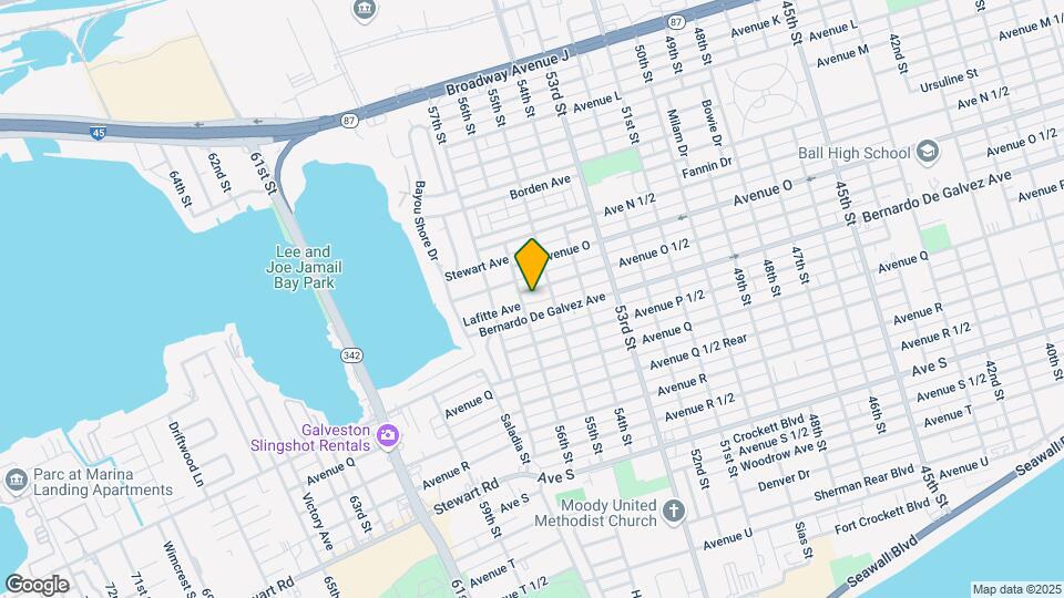 5523 Avenue O 1/2 Map and Location Details