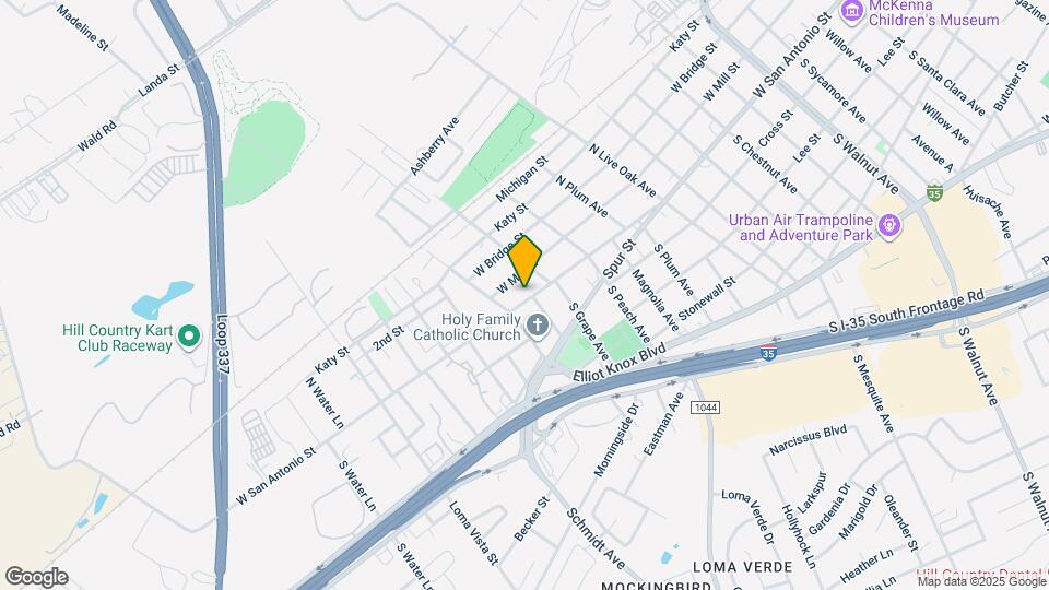 2204 W San Antonio St Map and Location Details