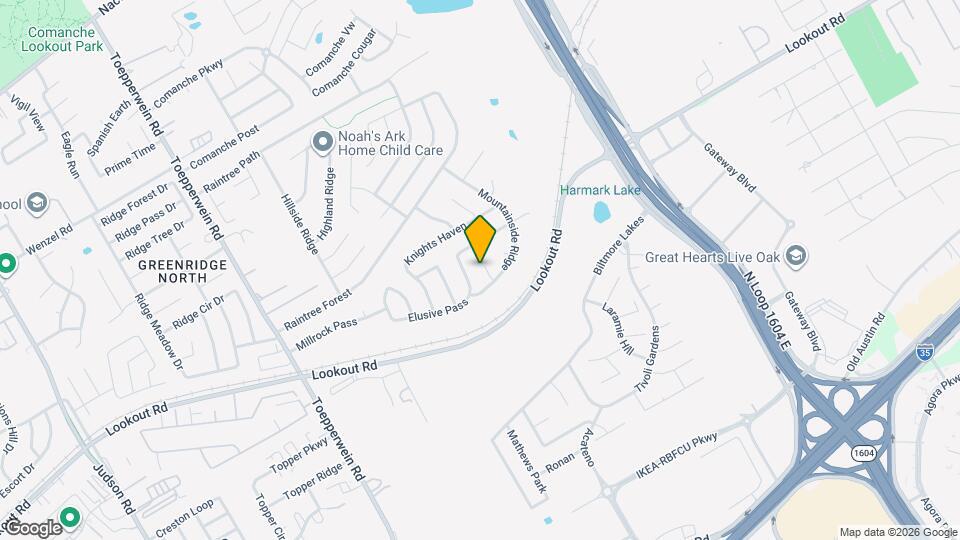 14419 Raptor Peak Map and Location Details