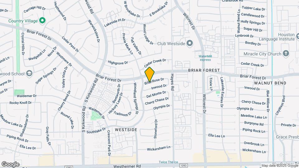 11503 Briar Rose Dr Map and Location Details