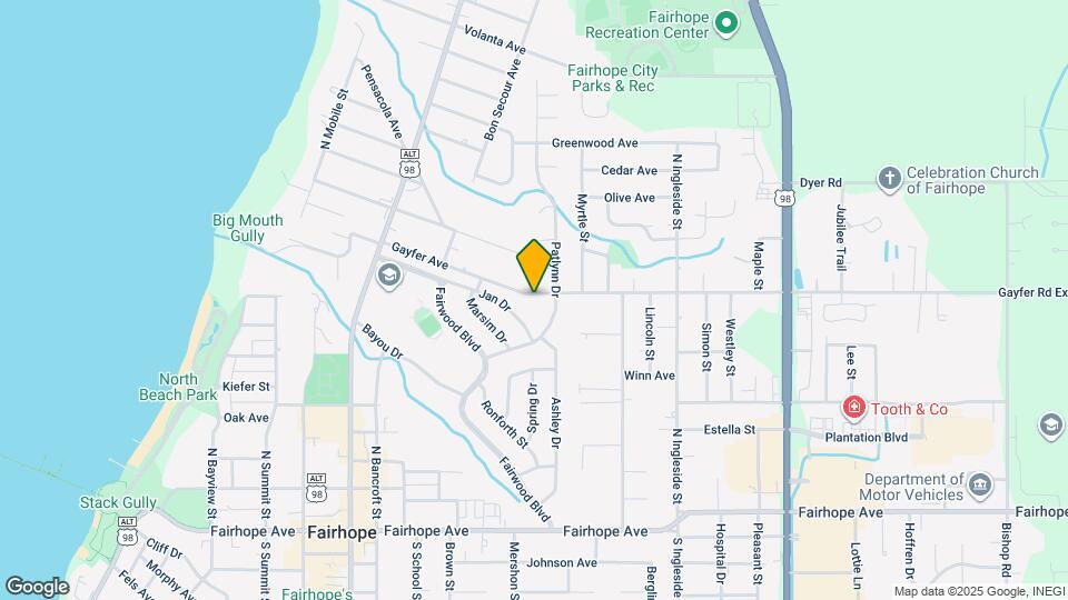 602 Gayfer Ave Map and Location Details