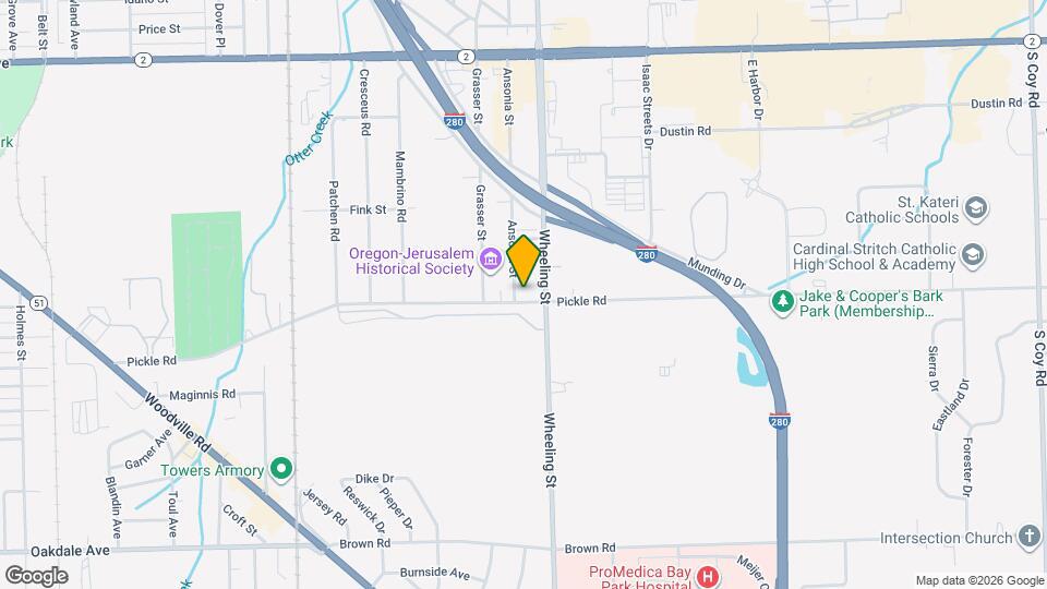 2543 Pickle Rd Map and Location Details