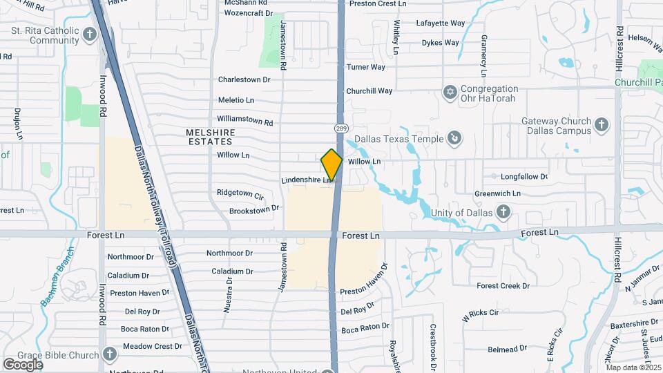 5990 Lindenshire Ln Map and Location Details
