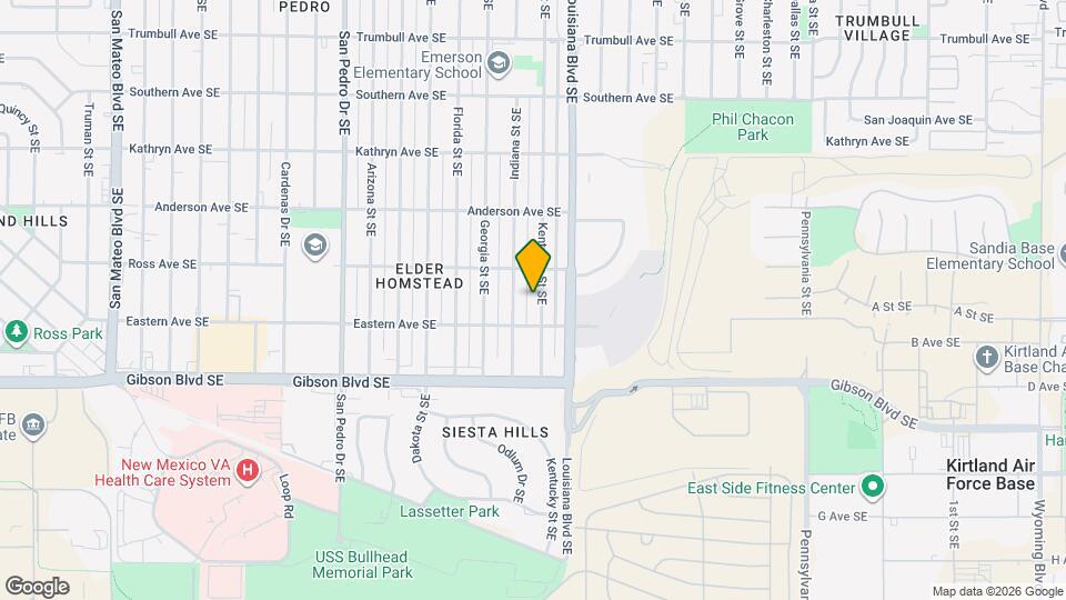 1025 Kentucky St SE Map and Location Details