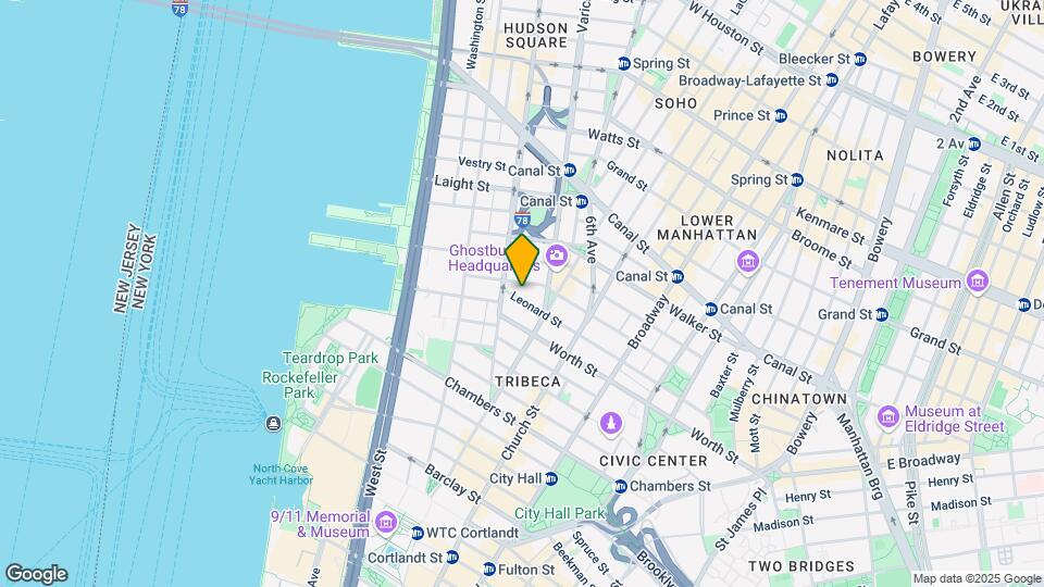 11-15 Leonard St Mapa y Detalles de la Ubicación