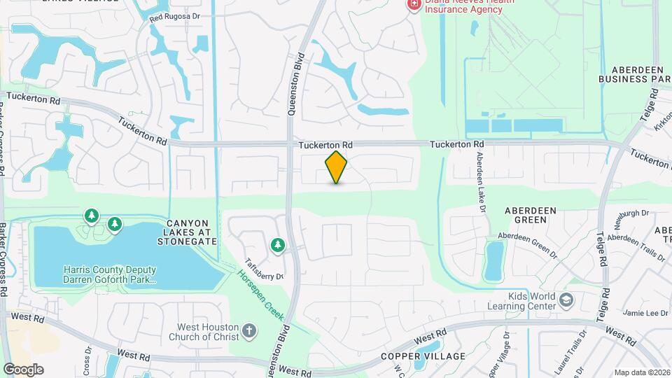 16783 Mammoth Springs Dr Map and Location Details