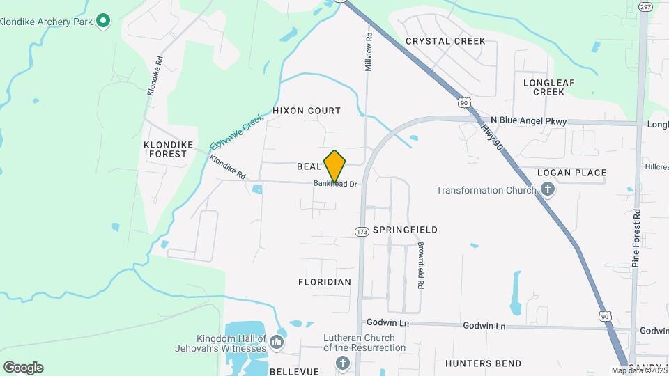 5025 Bankhead Dr Map and Location Details
