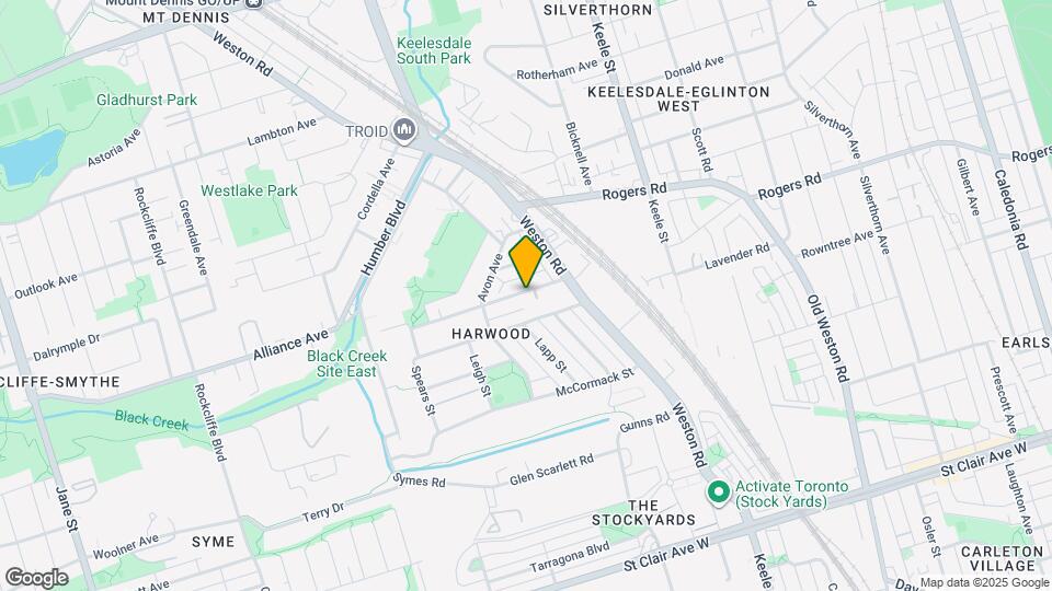 39 Cayuga Ave Map and Location Details