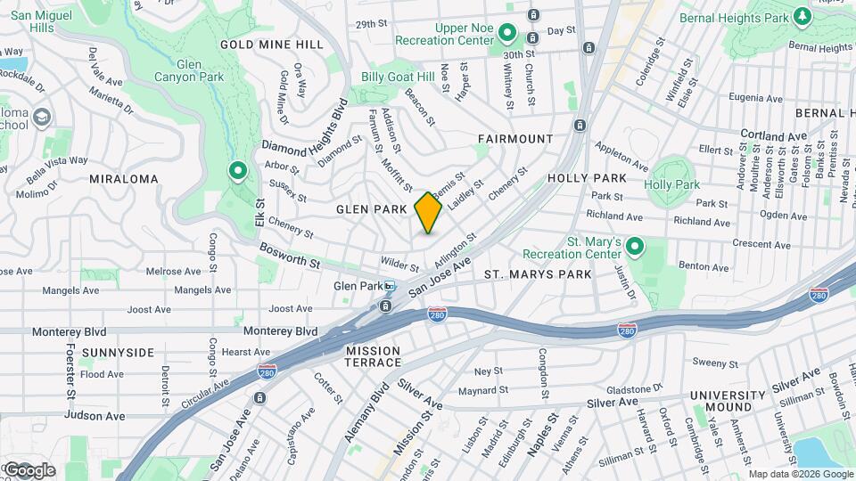 564 Chenery St Map and Location Details