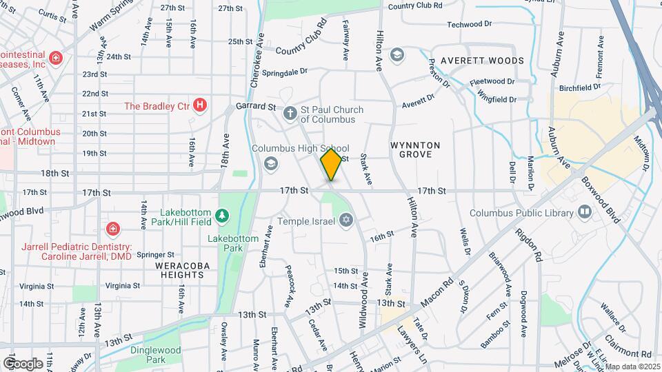 1710 Wildwood Ave Map and Location Details