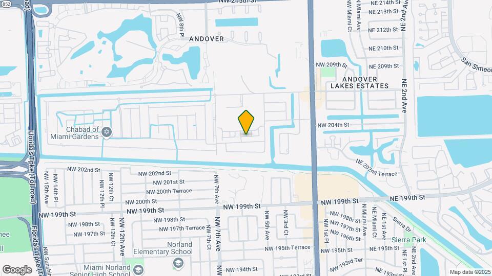 480 NW 203rd Ter Map and Location Details