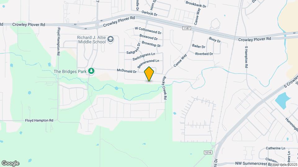 1033 Wheatfield Ln Map and Location Details