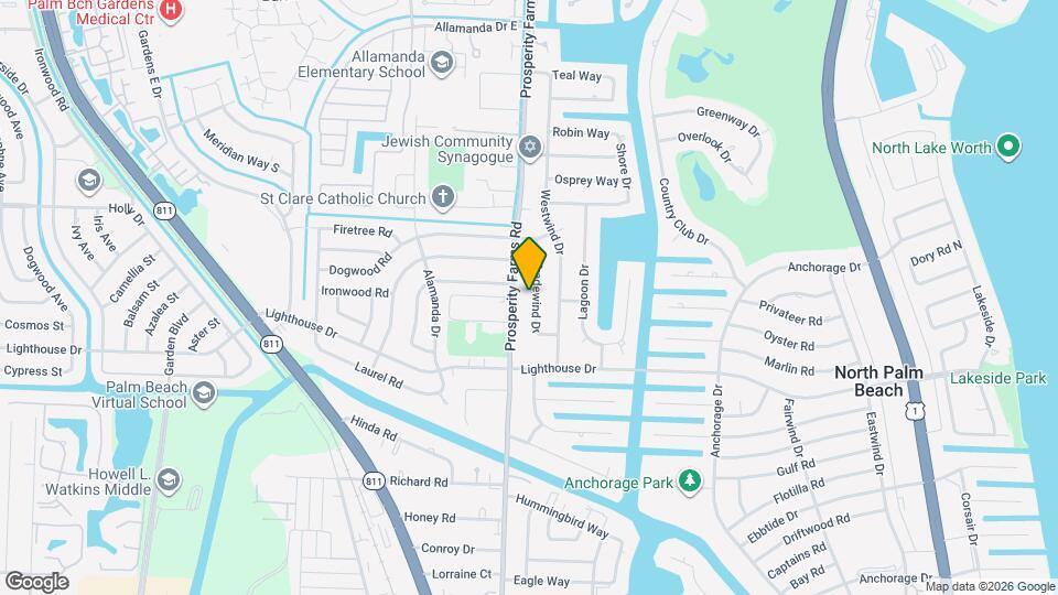 735 Tradewind Dr Map and Location Details