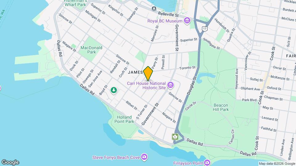 146 Clarence St Map and Location Details