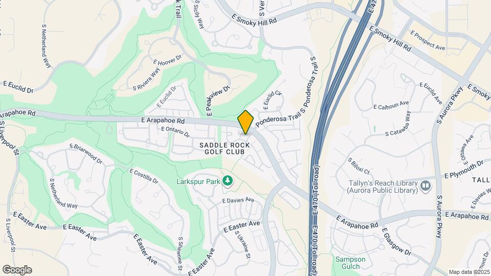 22685 E Ontario Dr Map and Location Details