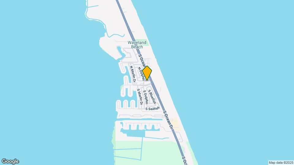 10701 S Ocean Dr Map and Location Details