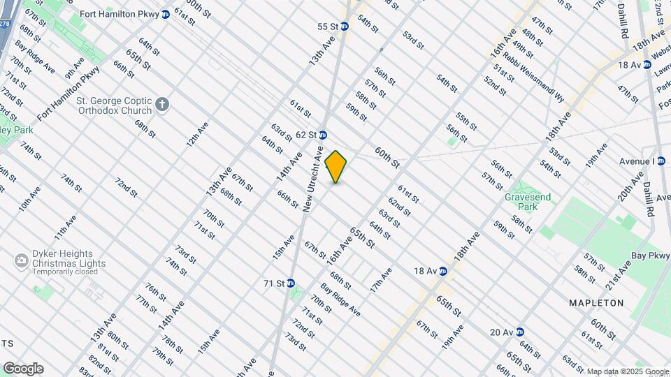 6315 15th Ave-Unit -1 Map and Location Details