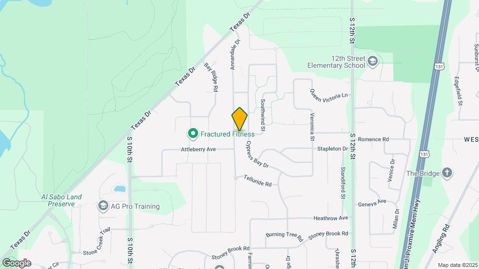 6971 Annandale Dr Map and Location Details