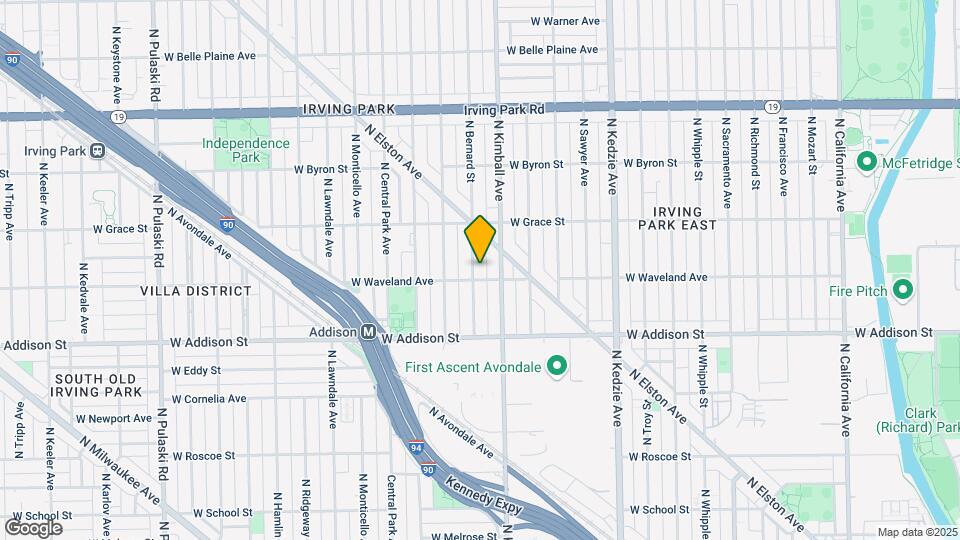 3707 N Bernard St Map and Location Details